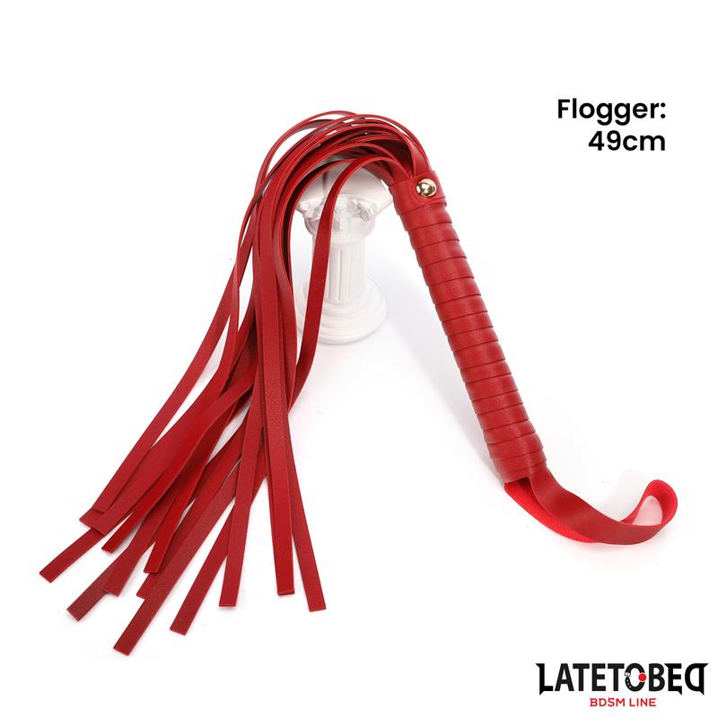 7 pcs Bondage Set with Carry bag Red - Image 4