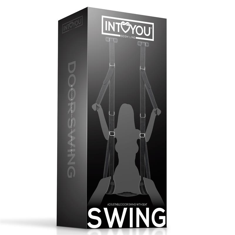 Adjustable Door Swing with Legs Support and Seat - Image 2