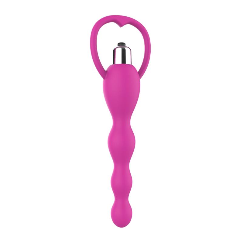 Anal Chain with Vibration Pink - Image 4