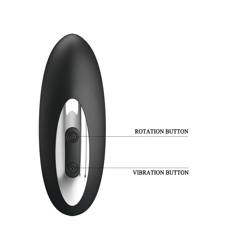 Anal Masager with Rolling Beads Black - Image 4