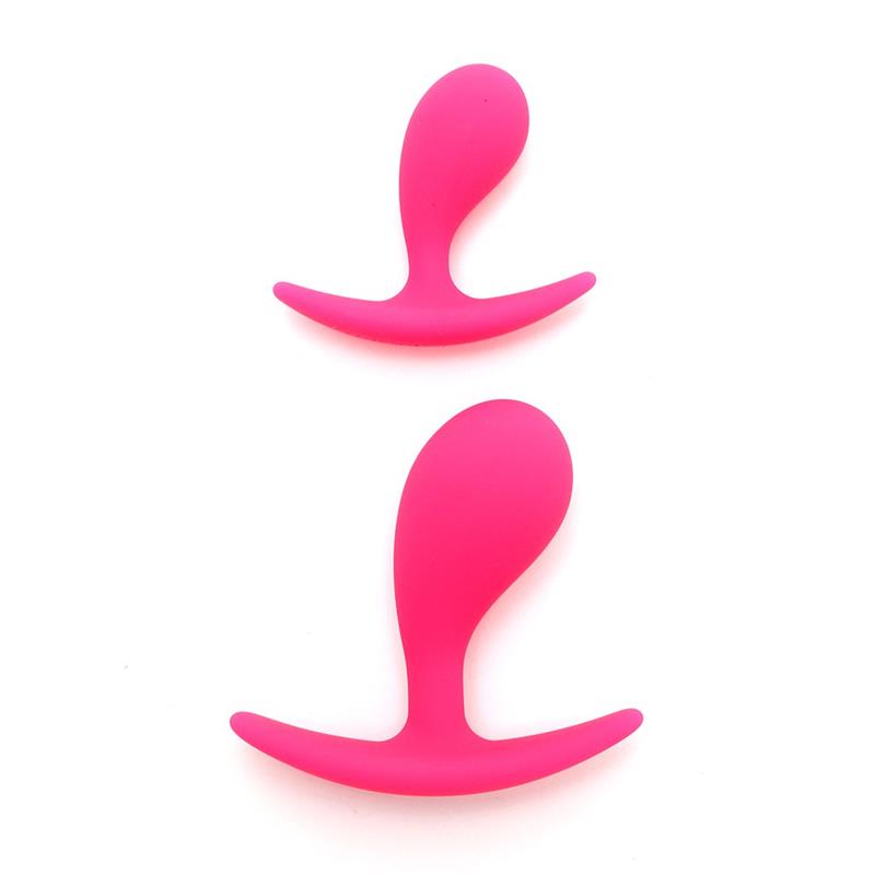 Anal Play Plug Duo set Copenhagen Pink - Image 2