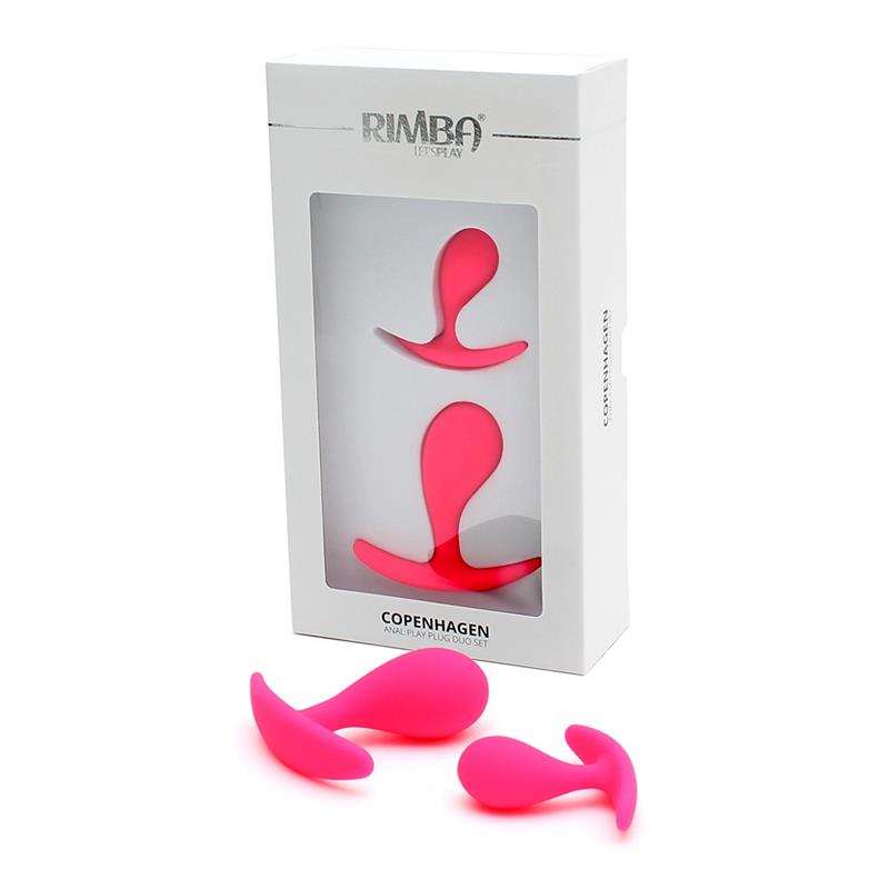 Anal Play Plug Duo set Copenhagen Pink - Image 5