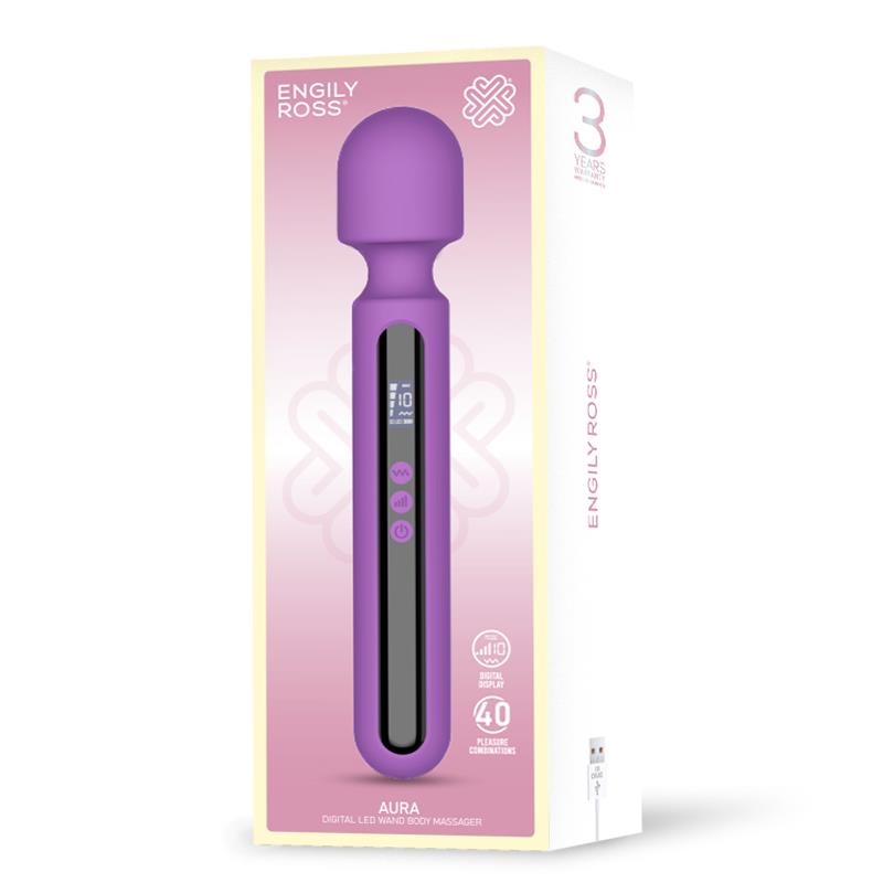 Aura Wand Massager with Digital Led Screen, Big Size and Powerfull 29.5 cm - Image 7
