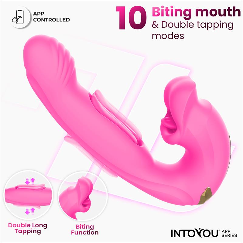 Bimby Biting and Double Tongue Tapping Vibrator with App - Image 4