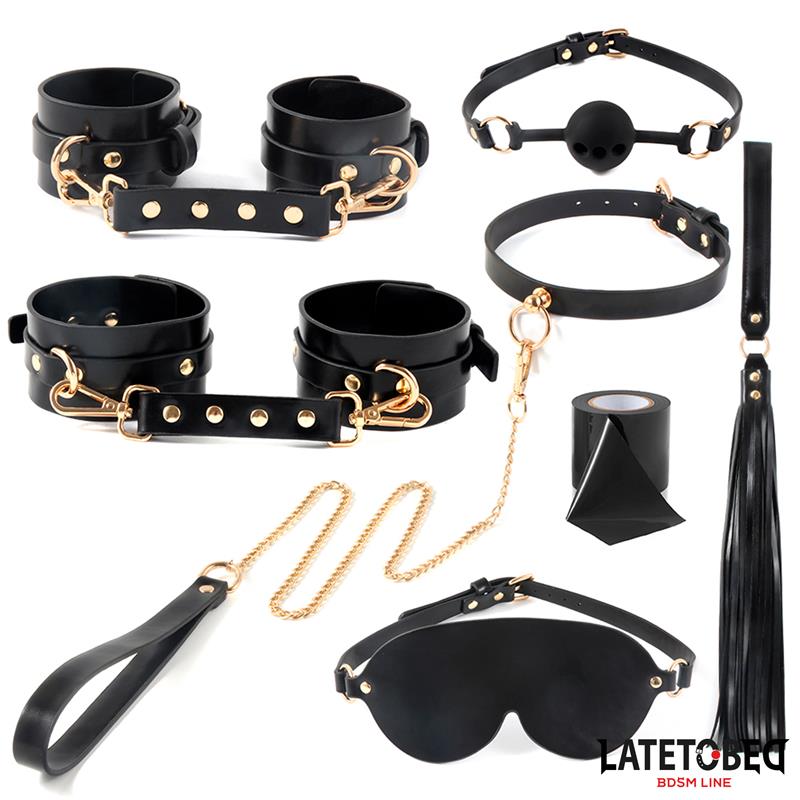 Bondage Kit with 8 Pcs with Storage Bag - Image 2
