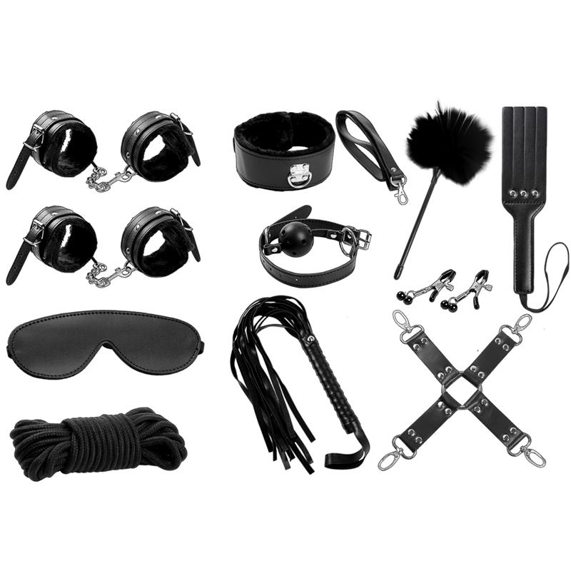 Bondage Set 11 Pieces Black - Image 3