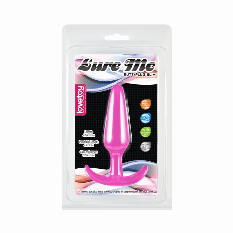 Butt Plug Lure Me Size S Pink - Image 8