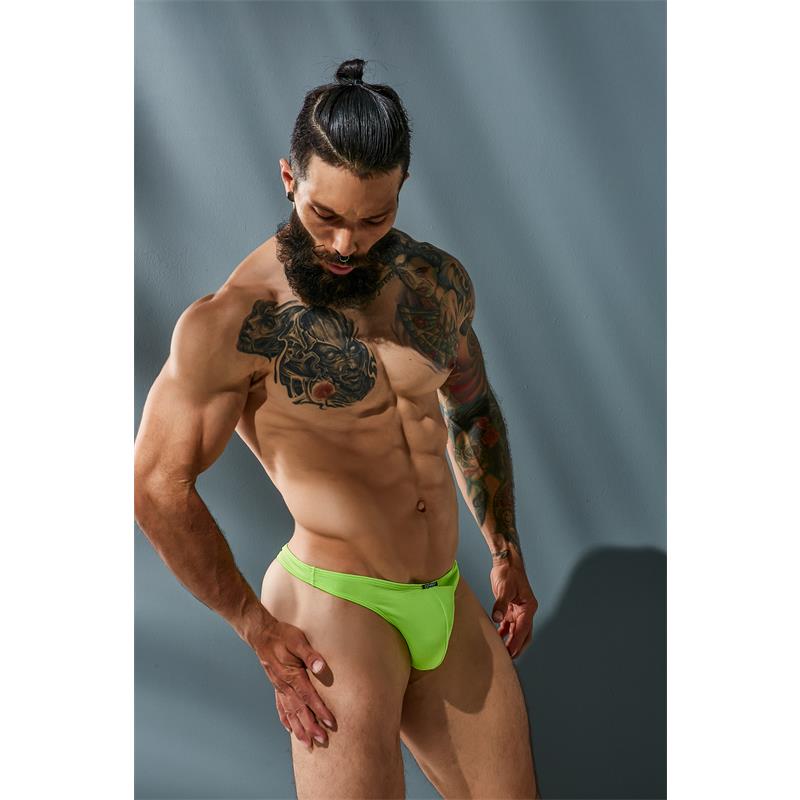 C4M03 Classic Thong Neon Green - Image 5