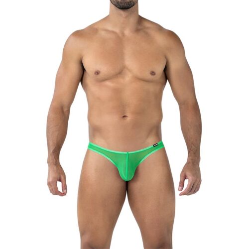 C4MSPXBUL01 Low Rise Bulge Brief Green