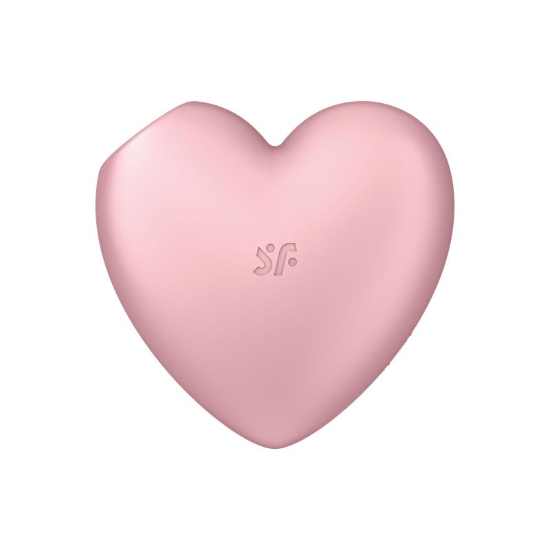 Cutie Heart Clitoris Sucker and Vibe Pink - Image 4