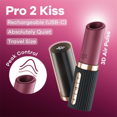Deep Kiss Air Pulse Vibrator