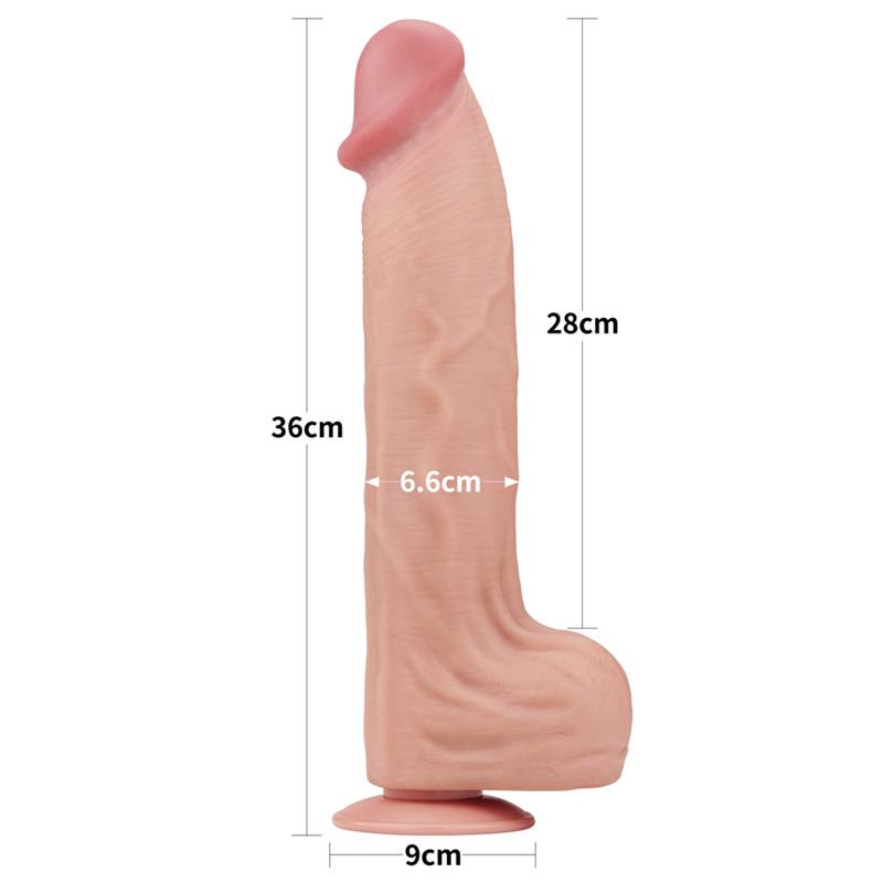 Dildo Dual Layer Sliding Skin 14 - Image 10