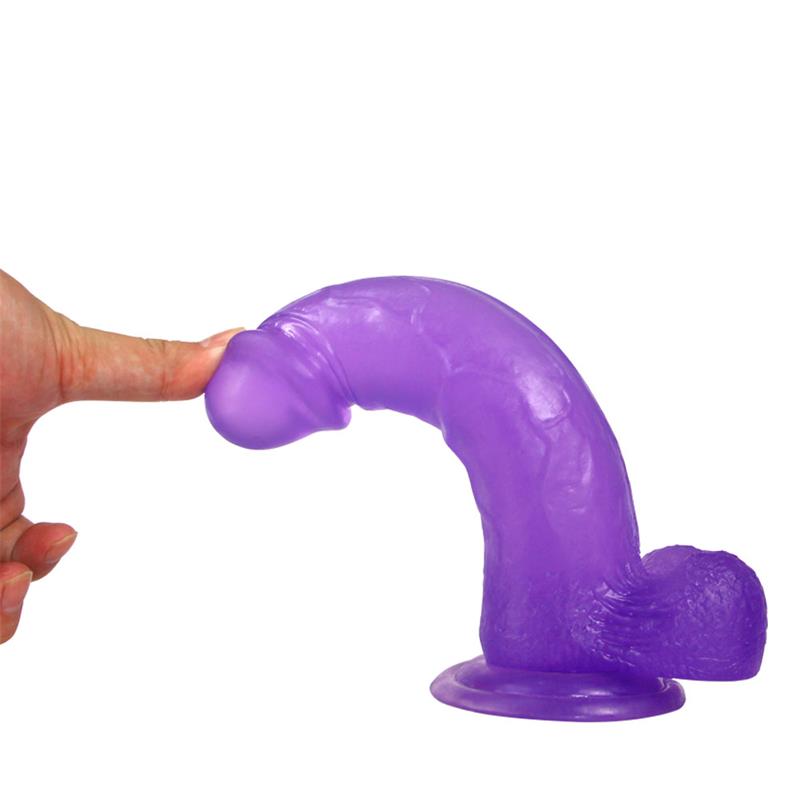 Dildo Jelly Studs 8 Purple - Image 3