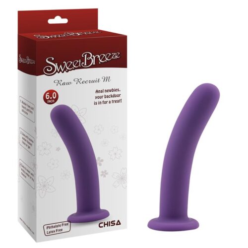 Dildo Raw Recruit Size M Purple