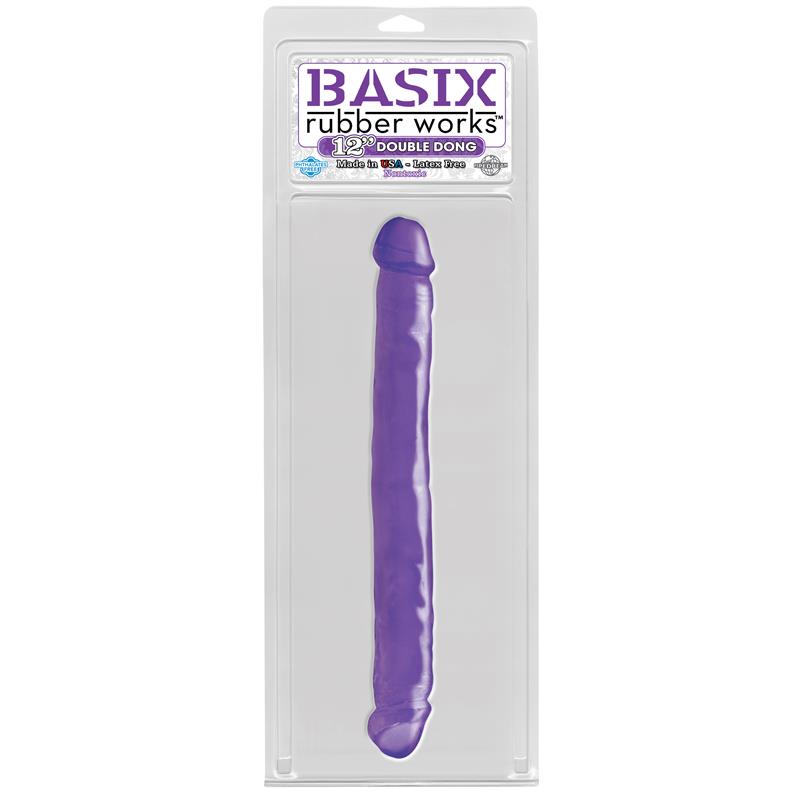 Double Dildo 30,5 cm Purple - Image 2