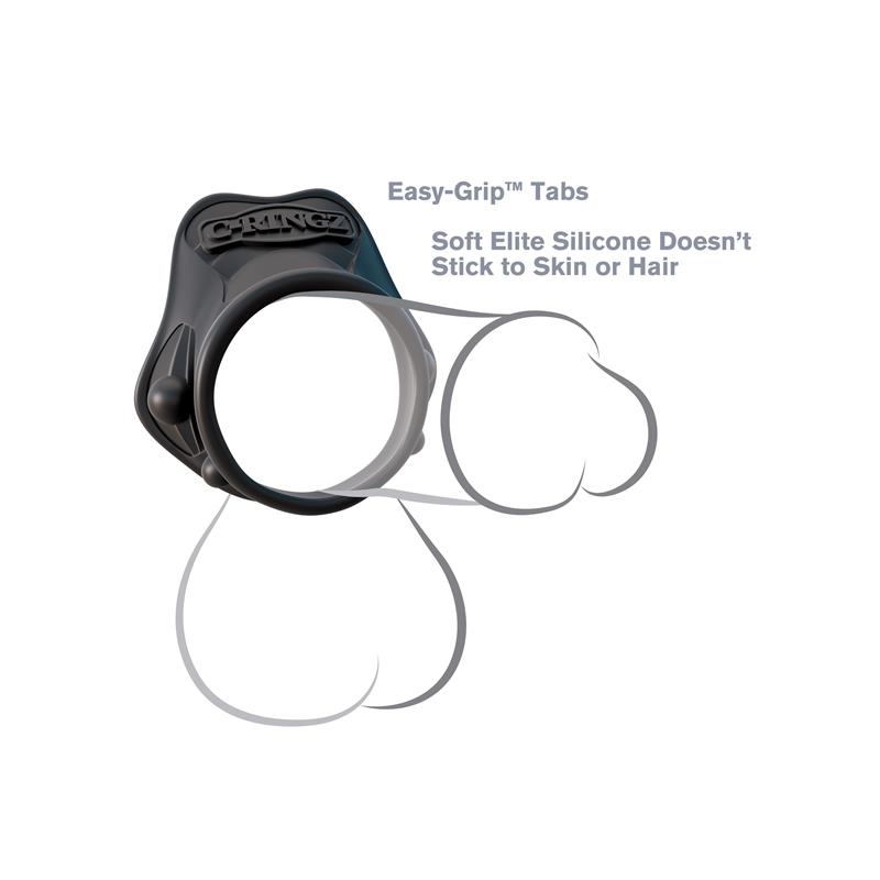 Fantasy C-Ringz Rock Hard Ring Black - Image 2