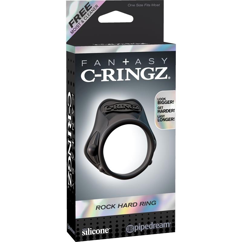 Fantasy C-Ringz Rock Hard Ring Black - Image 3