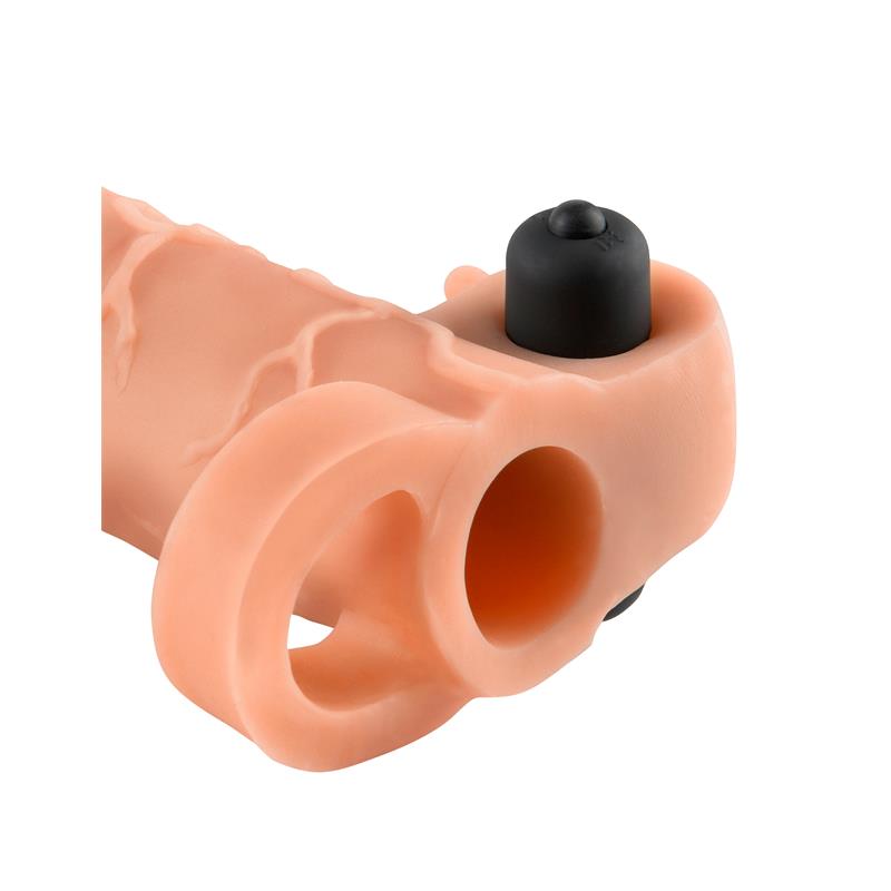 Fantasy X-tensions Vibrating Real Feel 2,5 cm - Flesh - Image 3
