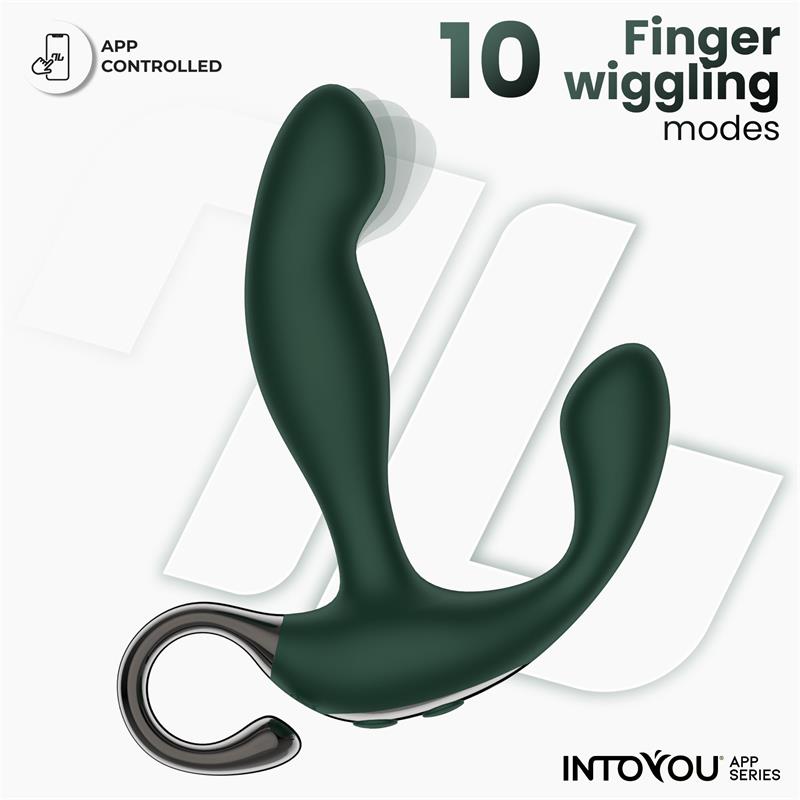 Greeny Prostate Massager with Finger Wiggling and App - Image 3