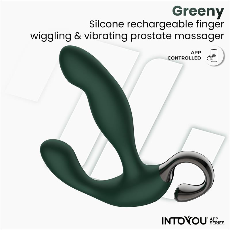 Greeny Prostate Massager with Finger Wiggling and App - Image 4