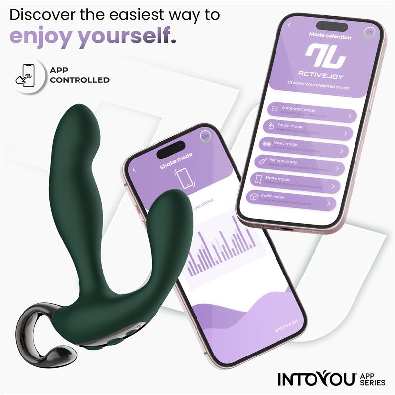 Greeny Prostate Massager with Finger Wiggling and App - Image 5