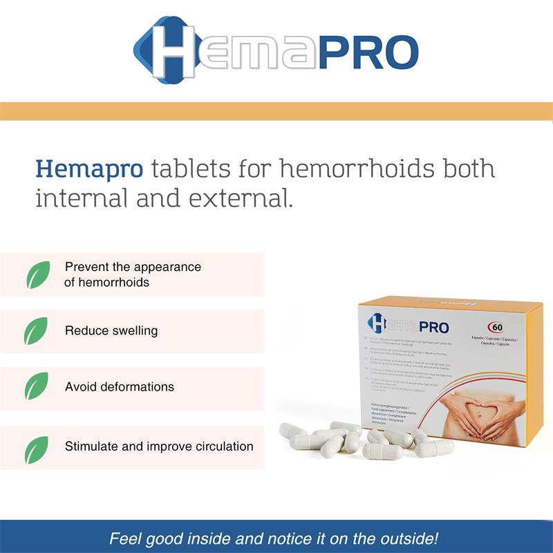 Hemapro Hemorrhoids Pills 60 Tablets - Image 5