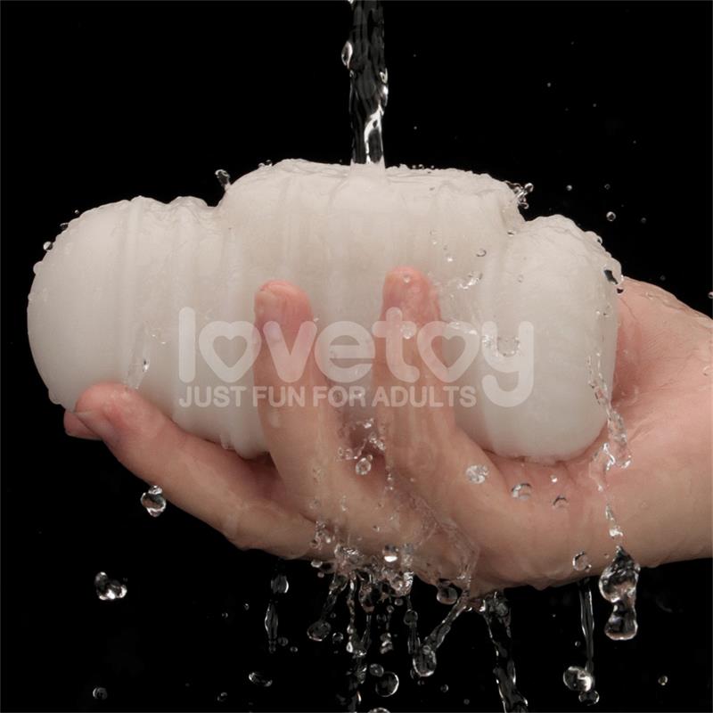 Knights Ring Vibrating Dual Purpose Sleeve Wavy - Image 18