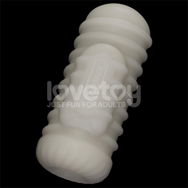 Knights Ring Vibrating Dual Purpose Sleeve Wavy - Image 9