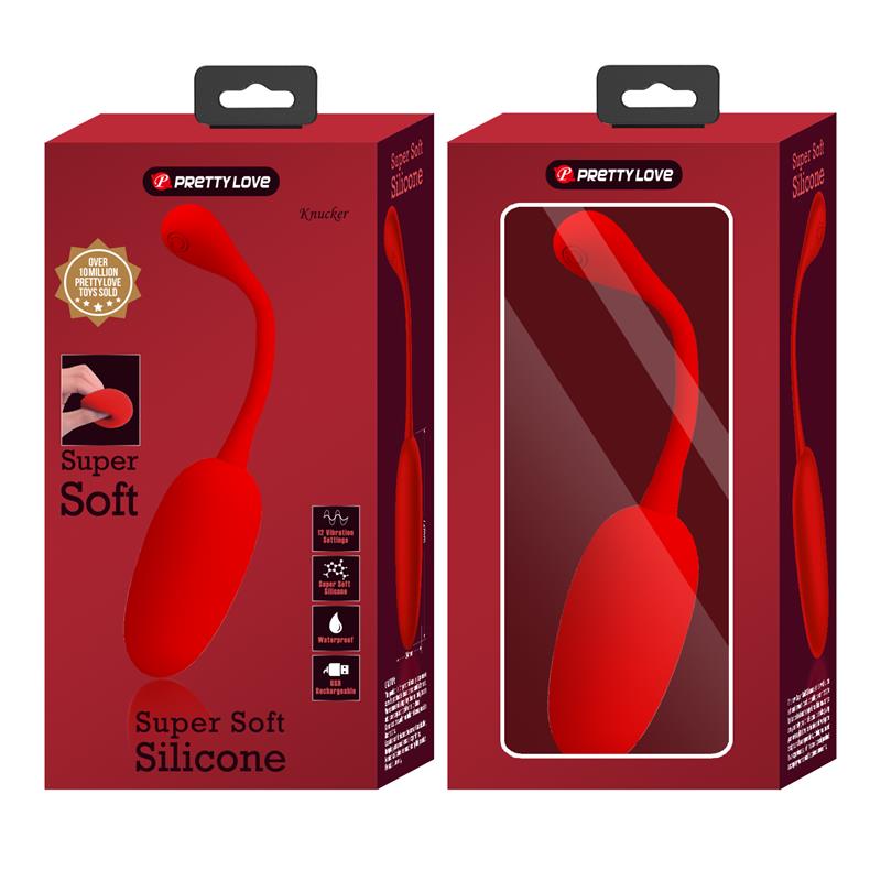 Knucker Vibrating Egg Red - Image 11