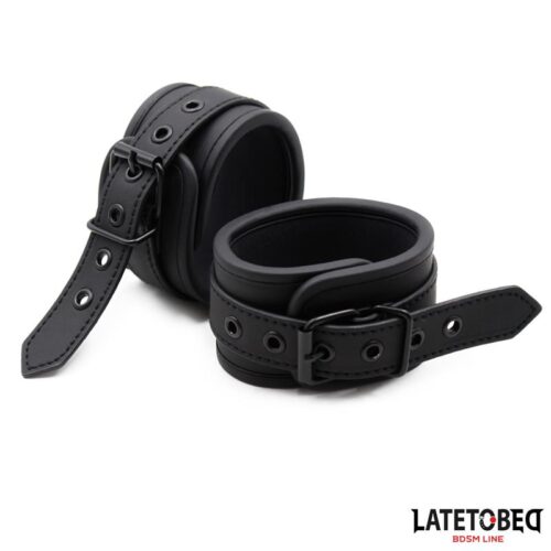 Neoprene Handcuffs Black