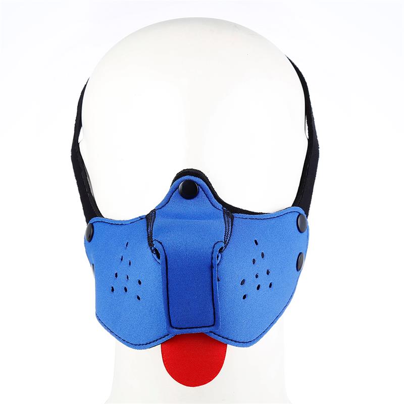 Neoprene Puppy Face Mask Blue - Image 2