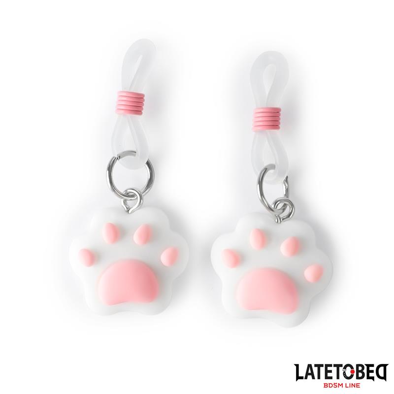 Nipple clamps with Kitty Paw - Image 2