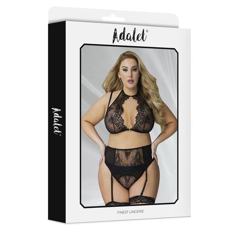 Nisa Set bra, garter belt, and thong Size 44-46 - Image 4