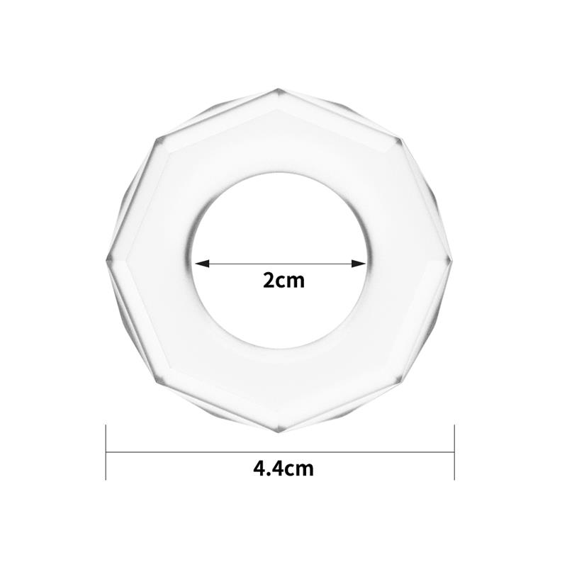 Penis Ring Power Plus Clear - Image 5
