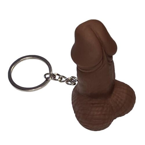 Penis-Shaped Whistle Keychain