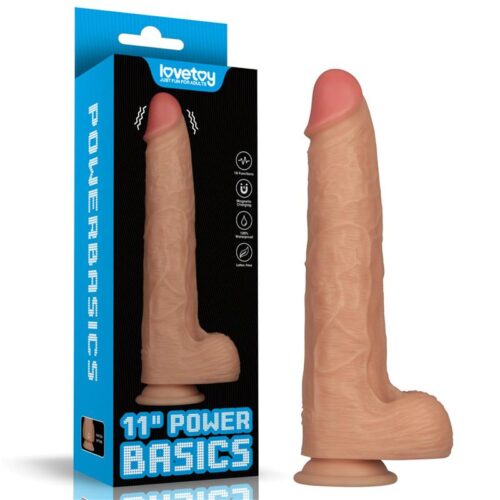 Power Basics Dildo with Vibration 11
