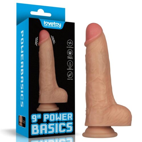 Power Basics Dildo with Vibration 9