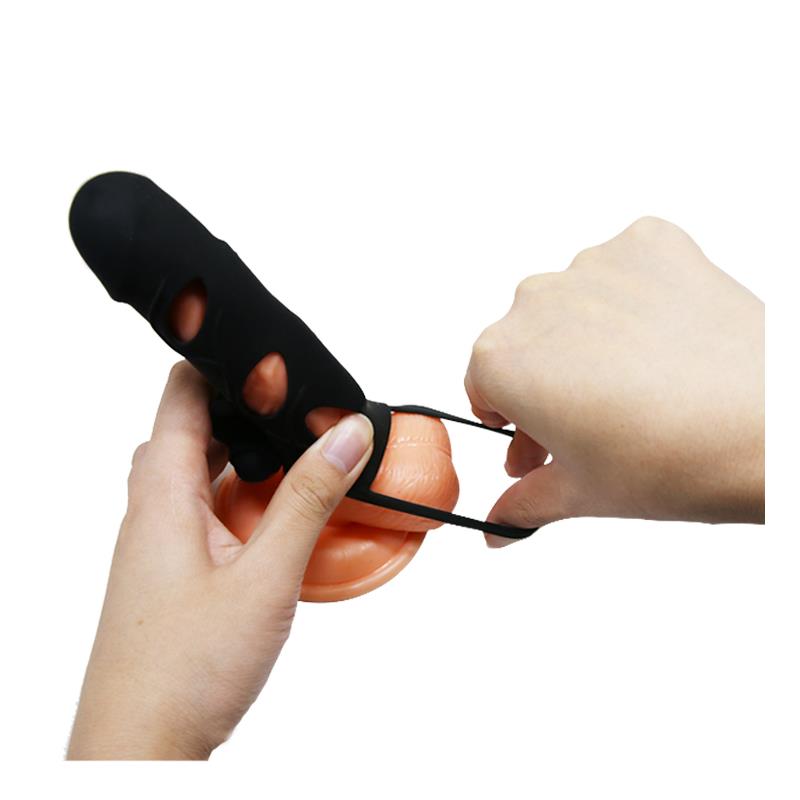 Pretty Love Cage with Vibrating Bullet 14 cm Black - Image 5