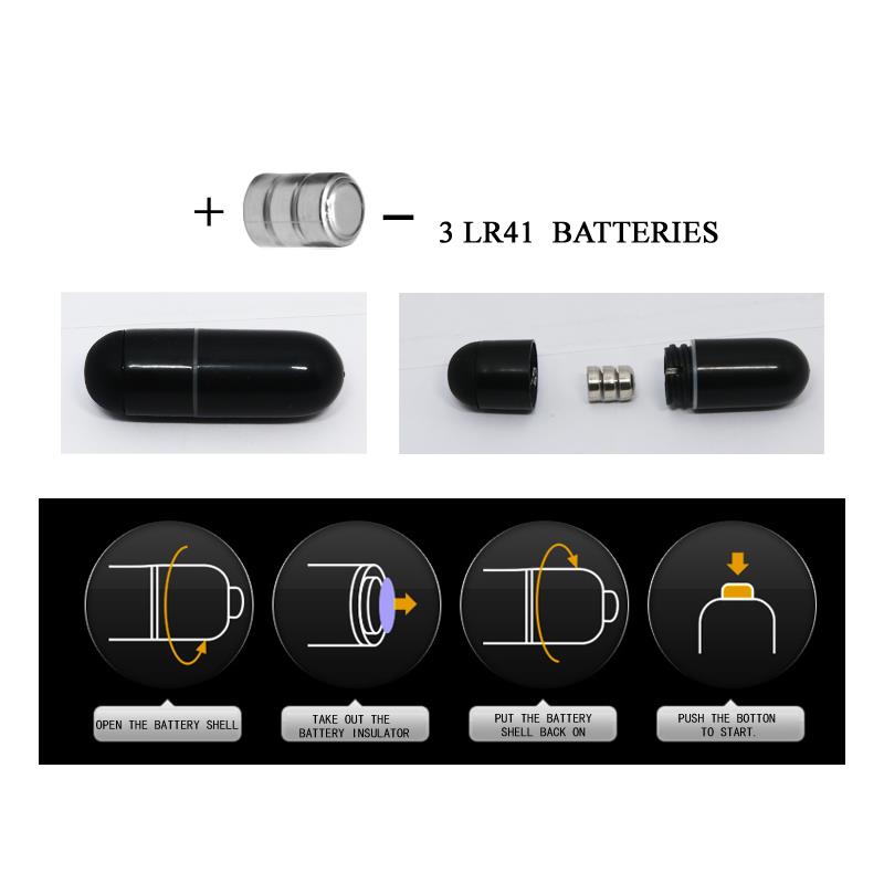 Pretty Love Cage with Vibrating Bullet 14 cm Black - Image 7