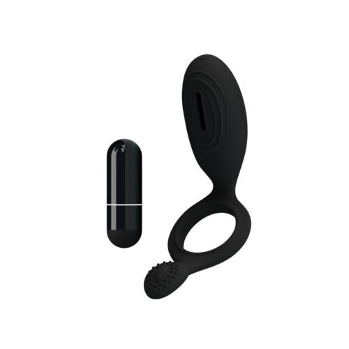 Pretty Love Cock Ring Ethel Black