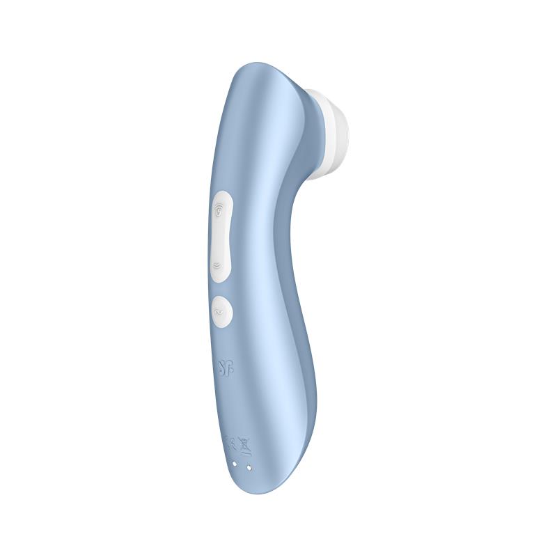 Pro 2+ Clitoris Sucker with Vibration Blue - Image 3