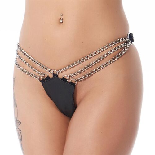 Briefs with Chains Black