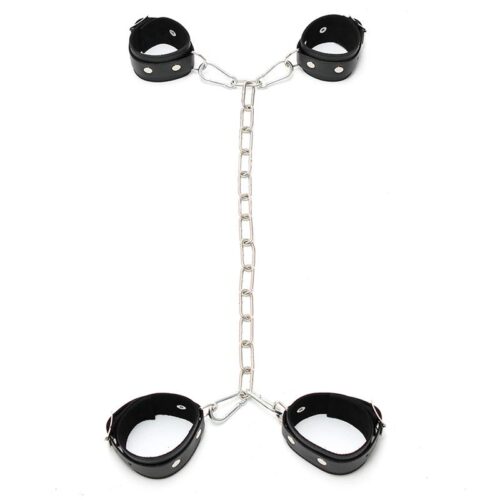 Cuffs  with Metal Chain Adjustable