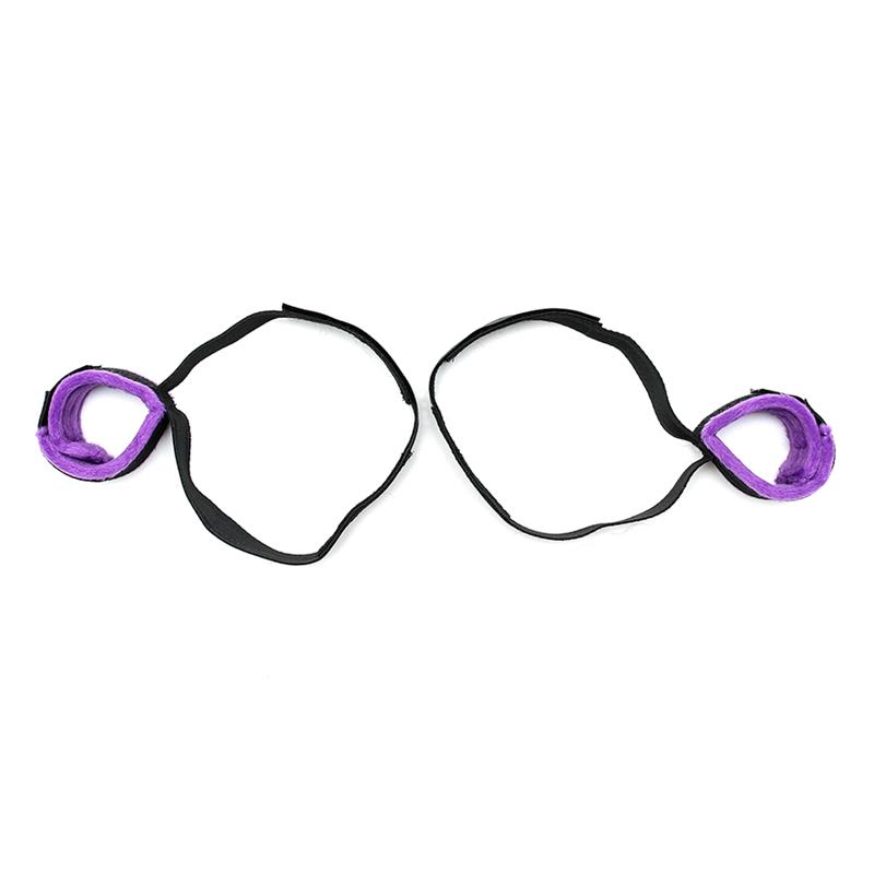 Wrist to Upper Leg Cuff Set Adjustable Purple - Image 3