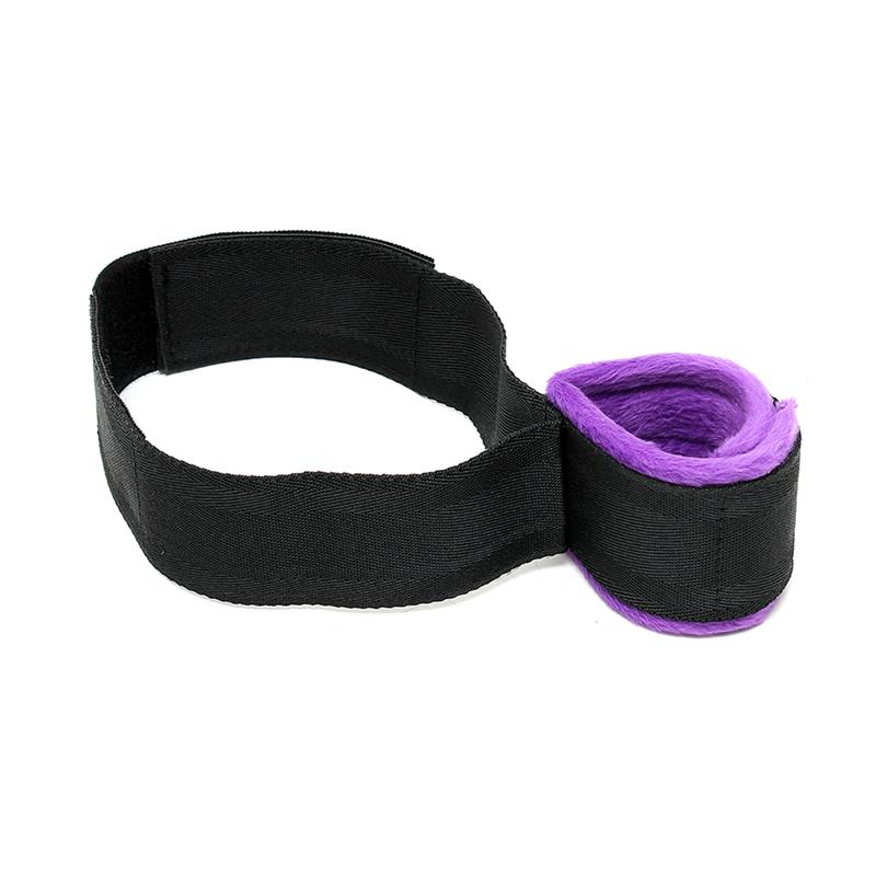 Wrist to Upper Leg Cuff Set Adjustable Purple - Image 4