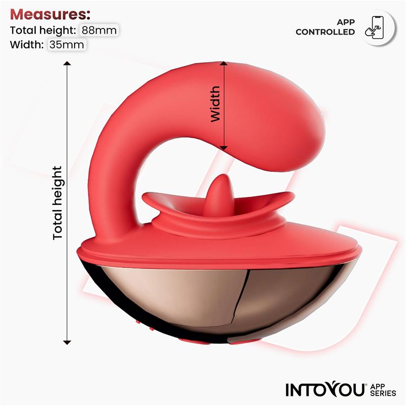 Rondy Vibrating and Licking Tongue Stimulator with App - Image 9