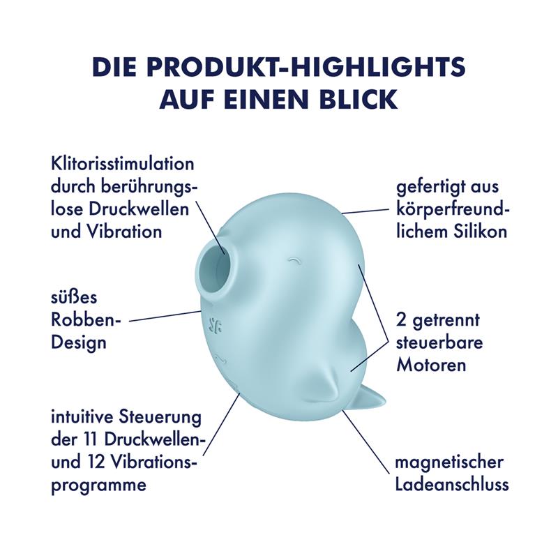 Sassy Seal Clit sucker with Vibration - Image 9