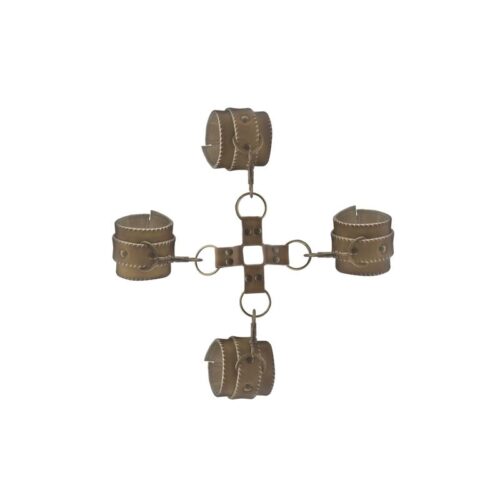 Shots Ouch! Brown Hogtie