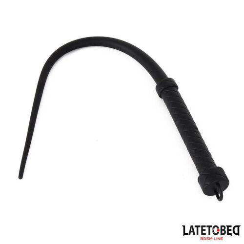 Silicone Whip Black 63.5cm