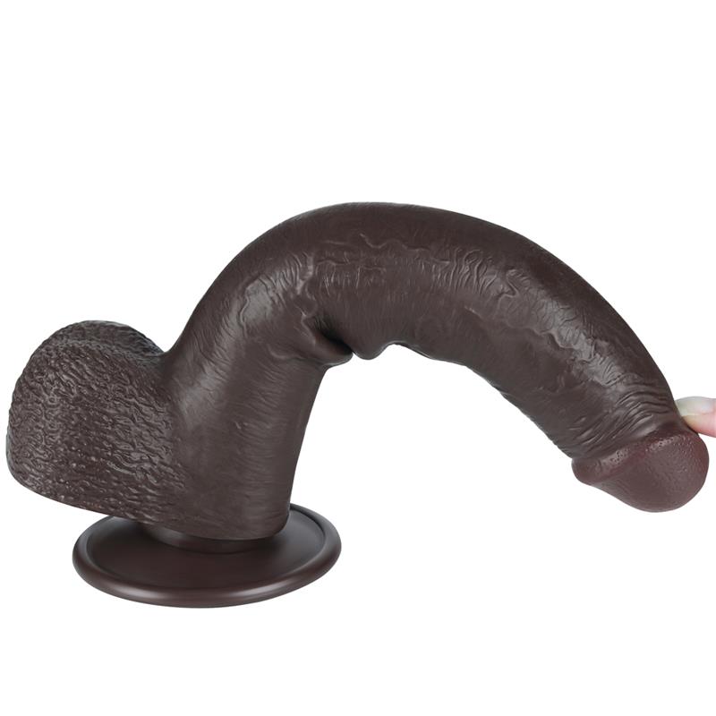 Sliding Skin Dual Layer Dildo 9 - Image 4